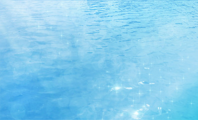 Illustration  of Abstract Water Background with Ripple.
