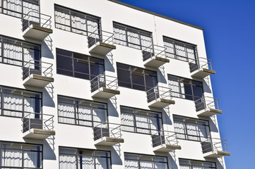 Bauhaus Dessau Balkone 