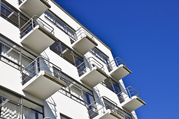 Bauhaus Dessau Balkone 