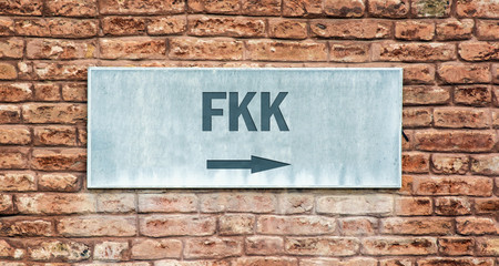 Schild 225 - FKK