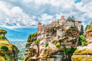 Monastery Meteora Greece.