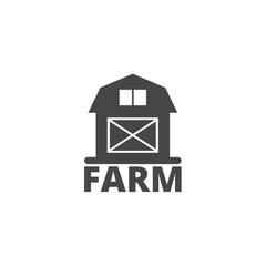 Farm House vector logo