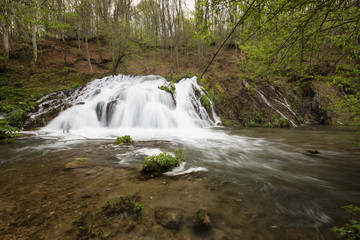 Obraz premium Dokuzak Waterfall, Strandzha Mountain, Bulgaria
