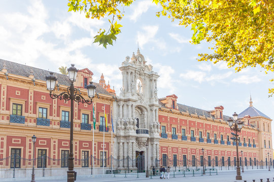 Palace of Saint Telmo in Sevilla, Spain