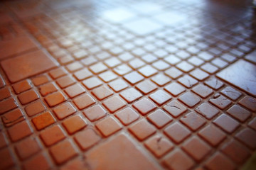 Tiles of different sizes texture