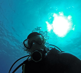 man diver