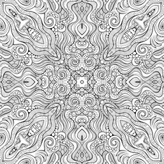 Abstract vector ethnic sketchy background