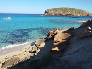 Ibiza island landscape 