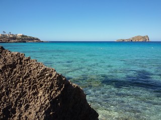 Ibiza island landscape 