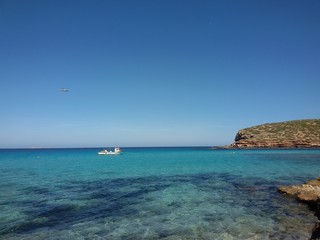 Obraz premium Ibiza island landscape 