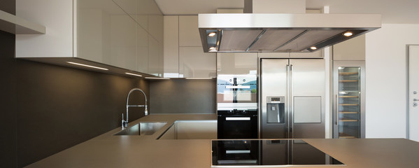 Detail of modern kitchen