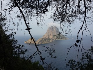 Ibiza island landscape 