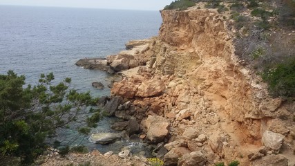 Ibiza island landscape 