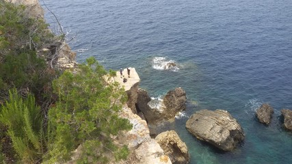 Ibiza island landscape 