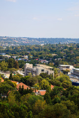 Fototapeta na wymiar The suburbs surrounding the Sandton area, Johannesburg, South Africa.