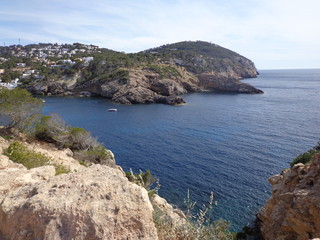 Ibiza island landscape 
