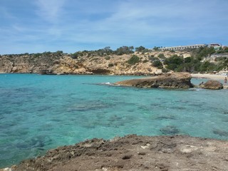 Obraz premium Ibiza island landscape 