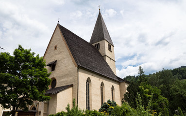 Fototapeta na wymiar Kirche in Bischofshofen
