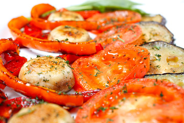 Grilled vegetables