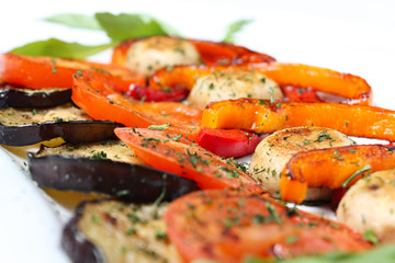 Grilled vegetables