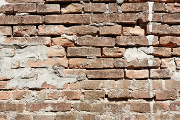 Old weathered brick