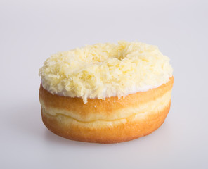 donut or tasty donut on the background.