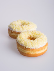 donut or tasty donut on the background.