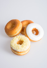 donut or tasty donut on the background.