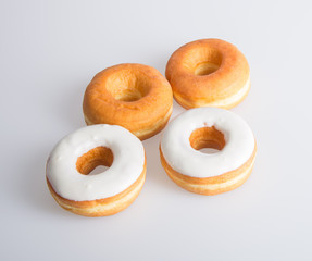 donut or tasty donut on the background.