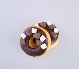 donut or tasty donut on the background.