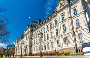 Naklejka premium Parliament Building in Quebec City, Canada