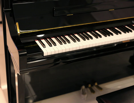 Piano keyboard.