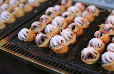 Takoyagi squid.