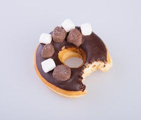 donut or tasty donut on the background.
