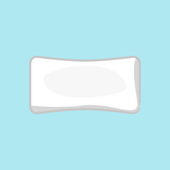 Vector illustration of pillow icon