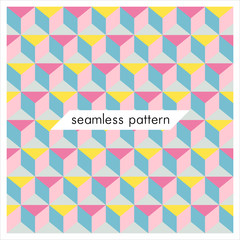 Vector seamless geometrical patterns. Abstract fashion texture. Graphic style for wallpaper, wrapping, fabric, background, apparel, prints, website, business cards, brochures.
