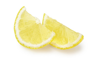 lemon lobes on white
