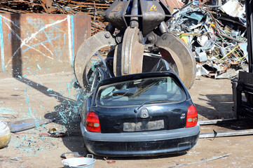 destruction automobile