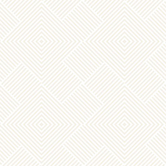 Fototapeta premium Stylish Lines Maze Lattice. Ethnic Monochrome Texture. Abstract Geometric Background. Vector Seamless Subtle Pattern...