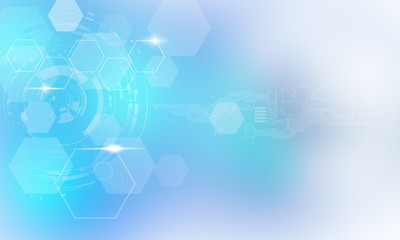 Fototapeta premium high technology concept