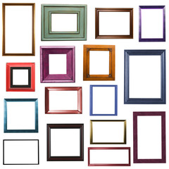 Picture frame bungle on white