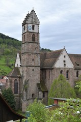 Naklejka premium ehemalige Klosterkirche in Alpirsbach