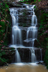 Fototapeta na wymiar Wilkebach Wasserfall Sächsiche Schweiz
