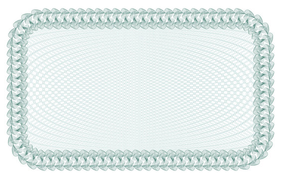 Guilloche Background for certificate, banknote, voucher, money design, currency note check ticket