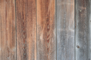 Texture of old wooden planks grey and brown background