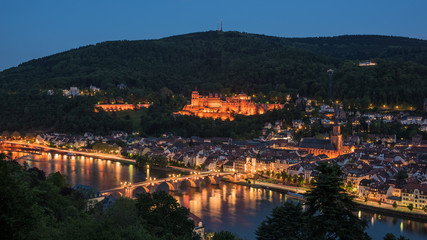 Heidelberg  night © Ipsimus