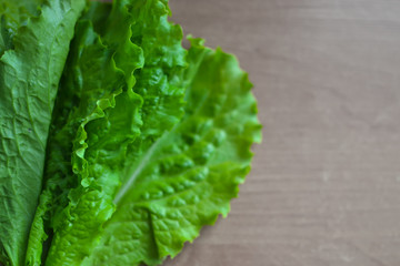 lettuce on the table