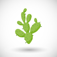 Cactus vector flat icon