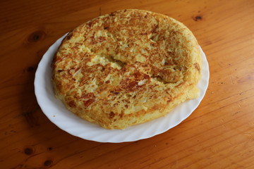 Big spanish omelette