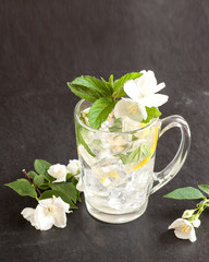 ice juice with jasmine